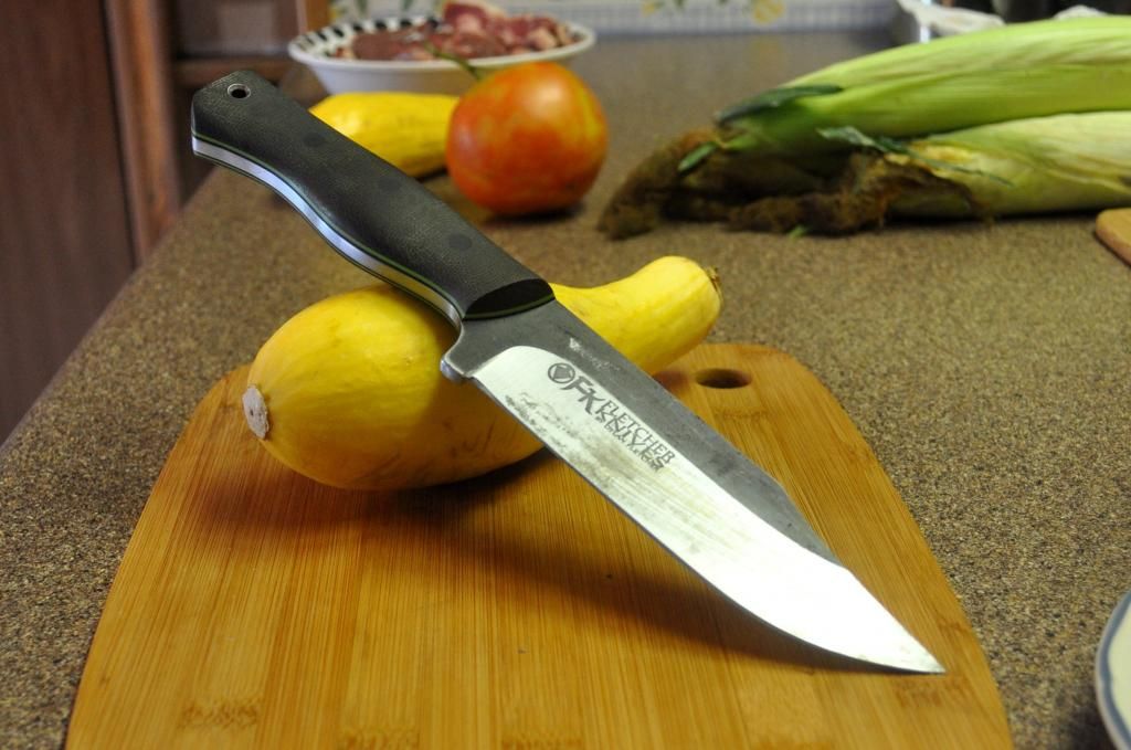 Fletcher Knives Operator 575 In Use